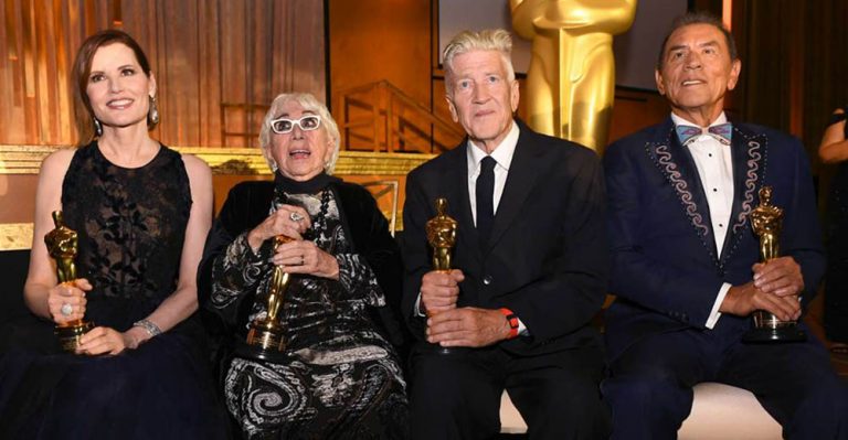 David Lynch y Lina Wertmüller recibieron el Premio Oscar honorario